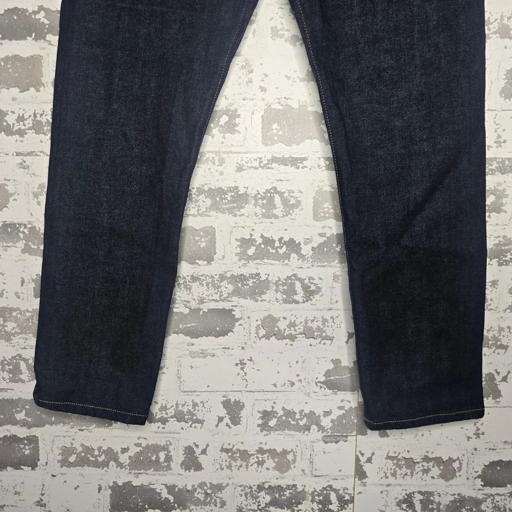 Kato Hiroshi The Scissors Slim Tapered Indigo Raw Selvedge Denim Jeans Mens 30